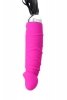 xBlack & Red, Vibrator, 6 vibration modes, silicone, pink, 16 cm, O 3.5 cm